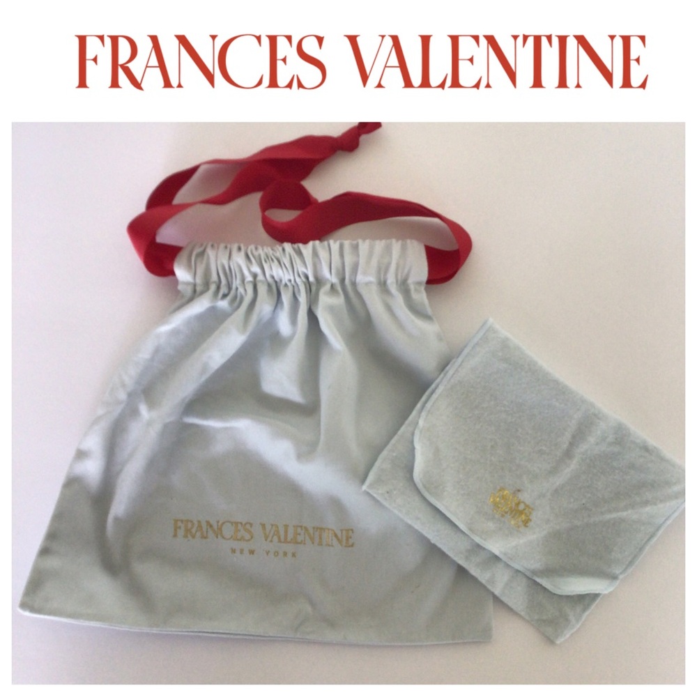 FRANCES VALENTINE DUST BAGS SET OF TWO